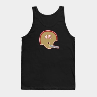 San Francisco 49ers 415 Helmet Tank Top